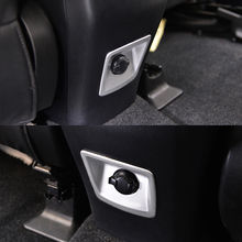 Для Toyota RAV4 для Toyota Previa RAV 4 аксессуары 2016 2017 ABS Матовый внутренний ящик для автомобиля с подлокотником сзади сигареты отделка для прикуривателя крышка отделки салона 1 шт 2024 - купить недорого
