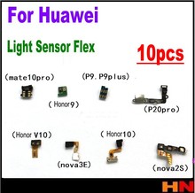 Cabo flexível de sensor de luz, peças de reposição para huawei honor 9 10 v10 nova 3e 2s p9 plus, cabo flash de impressão digital 2024 - compre barato