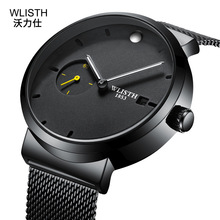 Fashion Noble Watches Men Quartz Top Brand Male Wrist Watch Mesh Luxury Steel Men's Clock Date Relogio Masculino Reloj Hombre 2024 - buy cheap