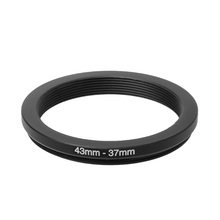 Round 43mm To 37mm Metal Step Down Filter Lens Adapter Holder Camera Tool Accessories Lens Ring Adapter 2024 - buy cheap