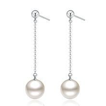 NEHZY 925 sterling silver new woman jewelry high pearls opal Shambhala crystal fashion ear wire earrings 8MM 2024 - buy cheap