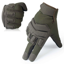 Тактические перчатки для сенсорных экранов, перчатки с пальцами для военных тренировок, страйкбола, пейнтбола, армии, боевых, стрельбы 2024 - купить недорого
