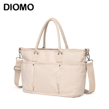 DIOMO 2022 Casual Women Tote Canvas Bag Large Capacity Handbags for Travel Beach Bag o 2024 - buy cheap