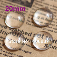 100pcs/lot, Good Quality 20mm Domed Round Transparent Clear Magnifying Glass Cabochon 2024 - buy cheap