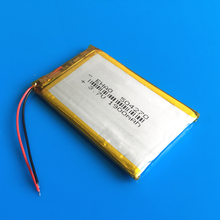 Bateria recarregável de polímero de lítio lipo, para mp3, gps, dvd, câmera, bateria recarregável, 504270 v 3.7 mah 2024 - compre barato