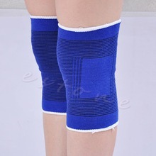 B39 2pcs Elastic Calf Knee Support Sleeve Brace Guard Sprain Injury Sports Bandage 2024 - buy cheap