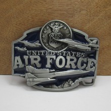 BuckleClub wholesale zinc alloy retro US air force military jeans gift  belt buckle FP-02670 for men 4cm width loop 2024 - buy cheap