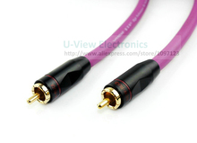 2M Advanced Golden Plated RCA Male to RCA Male Plug Coaxial Digital Audio Video Cable Subwoofer SPDIF Cable/Free Shipping/1PCS 2024 - buy cheap