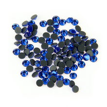 Strass/strass de fixação quente para pedra de motivos diy, azul escuro, ss10 (1440-2.7mm), dmc 2024 - compre barato