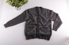 Mink cashmere sweater men Cardigan sweater coat free shipping S662 2024 - buy cheap