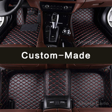 Custom made car floor mats for Mini R53 R56 R57 R58 F55 F56 F57 R6 Countryman R60 F60 Clubman R55 F56 cooper S luxury rug liner 2024 - buy cheap