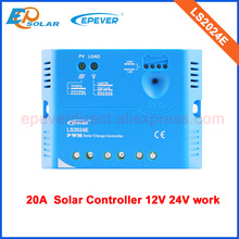 Controlador de aplicação de sistema de painéis solares pequenos para casa, 20a, frete grátis, série ls2024e, regulador de bateria 24v/12v, trabalho 2024 - compre barato