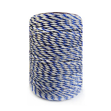 Electric Fence Poly Wire White Blue Polywire with Steel Wire Poly Rope For Horse Fencing Ultra Low Resistance Hot Wire Fencing 2024 - buy cheap