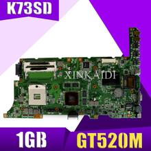 XinKaidi K73SD placa base de Computadora Portátil para ASUS k73sv k73sj k73sm X73S A73S K73SD placa base 100% bien GT520M 1GB 2024 - compra barato