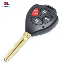 KEYECU New Uncut Remote Key Fob 4 Button 314.4MHz 4D67 Chip for 2007 2008 2009 2010 Toyota Camry  FCC ID: HYQ12BBY 2024 - buy cheap