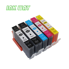 INK WAY 5 PCS 5color replacement ink for HP 364 ink for C6300 C6324 C6380 D5400 D5445 D5460 D5463 D5468 D7560 2024 - buy cheap