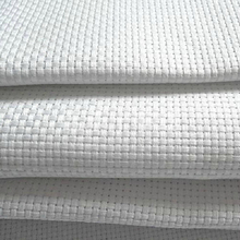 oneroom FREE Shipping Top Quality 14ST 14CT cross stitch canvas white color any size, anysize with lockstitching 2024 - buy cheap