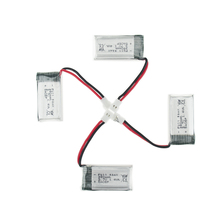 4pcs 3.7V 380mAh LiPo Battery For JRC H6C Hubsan H107 DM003 RC Helicopters Drone Control Toys 2024 - buy cheap