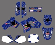 Motorcycle Graphics & Background Decal Sticker Kit For Yamaha YZ80 YZ 80 1993 1994 1995 1996 1997 1998 1999 2000 2001 Dirt Bike 2024 - buy cheap