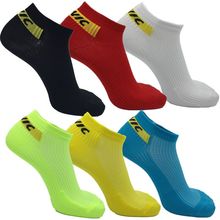 Новые летние короткие спортивные носки для улицы, велосипедные носки, мужские и женские носки для бега, короткие велосипедные носки 2024 - купить недорого