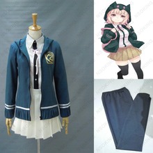 Anime Danganronpa Nanami ChiaKi Cosplay costume Custom Made 2024 - buy cheap