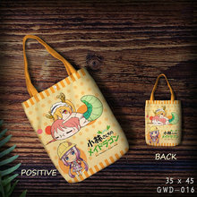 IVYYE Kobayashi-san Chi  Fashion Anime Foldable Canvas Shopping Bag Casual Shoulder Bags Customized Tote Handbag Lady Girls New 2024 - buy cheap
