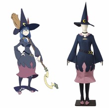 Disfraz de la pequeña bruja Academia, Cosplay de dibujos animados, Anime, Professor Ursula, sombrero J103 2024 - compra barato