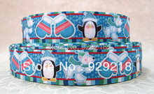 Wm 10 yardas Lote 7/8 pulgadas 22mm 111026 diseño de Navidad impreso cinta grosgrain 2024 - compra barato