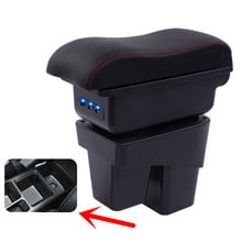 For Honda WRV armrest box USB Charging heighten Double layer central Store content cup holder ashtray accessories 15-19 2024 - buy cheap