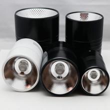 Бесплатная доставка 15 Вт/20 Вт светодиодный потолочный светильник с регулируемой яркостью COB светодиодный потолочный светильник AC110V 220V 120 Угол CRI 85 2024 - купить недорого
