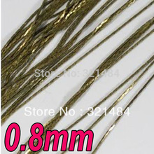 200meter 0.8mm Antique Bronze Metal Tone Snake Chain Jewelry Link Connector DIY jewelry findings accessoreis 2024 - buy cheap