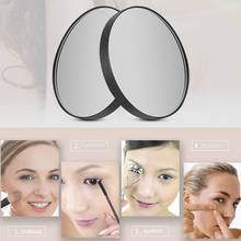 1pc Women Mirror Button Pore 5X 10x Magnifying Glass With Two Suction Cup Makeup Tools Magnification Small Round Mirror hot sale 2024 - buy cheap