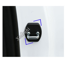 Стикер для стайлинга автомобиля, защелка для корпуса, защита от ржавчины, водонепроницаемые ключи для замка двери, ключи, защитная Пряжка, 4 шт., для Kia Sportage KX5, 2019, 2020 2024 - купить недорого