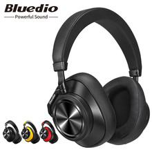Беспроводные Bluetooth наушники Bluedio T7, гарнитура с микрофоном, Bluetooth 5,0, наушники для телефона, музыки, MP3 2024 - купить недорого