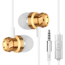 Mp3 3.5mm In-Ear Stereo Bass Earphones Headset With Microphone Earphone Headphone for iphone Samsung Xiaomi Huawei 2024 - buy cheap