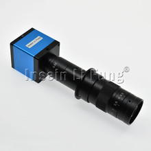 Sensor de imagem hd 1/2 unidades, câmera microscópio usb hdmi 1080p 60fps + ampliação ajustável 25mm, lentes de montagem c 2024 - compre barato