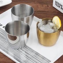 240ml Stainless Steel Metal Beer Cup Wine Cups Coffee Tumbler Mug For Wine Coffee Drop Resistance Tea Milk Mug 2024 - buy cheap