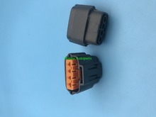 Conector à prova d'água rx7 fd, conector de posição do acelerador com 5 peças 4pin, conector 6195-0030 2024 - compre barato