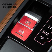 Car Styling Central Handbrake A P Buttons Decorative panel Covers Stickers Trim For Audi a6 c7 A4 B9 Interior Auto Accessories 2024 - buy cheap