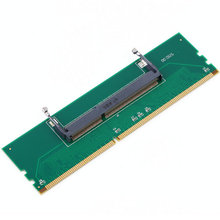 1pc ddr3 portátil SO-DIMM para desktop dimm memória ram conector adaptador ddr3 nova qualidade quente 2024 - compre barato