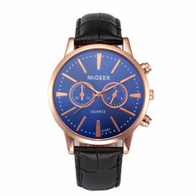 2019 Best Sell Watch Men Relogio Masculino Fashion Retro Design Leather Band Analog Alloy Quartz Wristwatch reloj hombre Watches 2024 - buy cheap