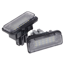 2 Pcs 18 LED SMD No Error License Plate Light For Benz W203 W211 W219 R171 2024 - buy cheap