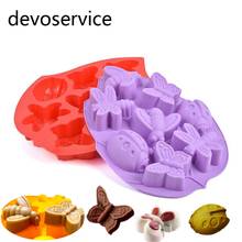 Bees Silicone Chocolate Mold Fondant Cake Decorating Tools Soap Pudding Gumpaste Candy Clay Molds Cake Pan Baking Moulds 2024 - buy cheap