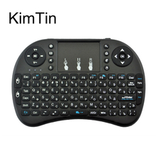 2022 Mini Wireless 2.4GHz Russian letters Air Mouse Remote Control Touchpad Keyboard For Ugoos x4 Pro Android 11.0 TV Box 2024 - buy cheap