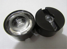 Lente infrarroja Led de MSTP-20, diámetro de la lente: 20mm, tamaño del soporte: 22x13,91mm, 45 grados, superficie cóncava limpia, PMMA 2024 - compra barato
