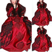 Custom made SC-104 Victorian Gothic/Civil War Southern Belle Ball Gown Dress Halloween dresses Sz US 6-26 XS-6XL 2024 - buy cheap