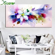 YOGOTOP 5D DIY Diamond Painting abstract watercolor flower large diamond embroidery sale full drill rhinestone art mosaic YY1146 2024 - buy cheap