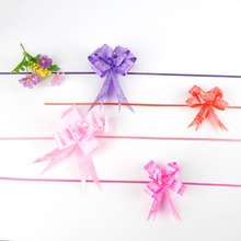 Rose pattern Pull Bow Ribbons Gift Wrapping Wedding Birthday Party Supplies Home Decoration DIY Pull Flower Ribbons 2024 - buy cheap