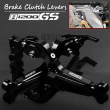 Motorcycle CNC Aluminum Folding Brake Clutch Levers For BMW R1200GS LC 2013-2018 R1200 GS 2004-2012 Adjustable Foldable R 1200 2024 - buy cheap