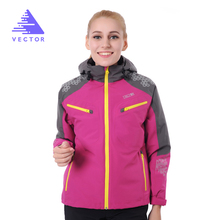 VECTOR Outdoor Jacket chaqueta impermeable a prueba de viento para mujer, chaqueta para acampar y senderismo, cortavientos 60007 2024 - compra barato